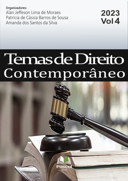 Capa do volume 4 da coleção Temas de Direito Contemporâneo