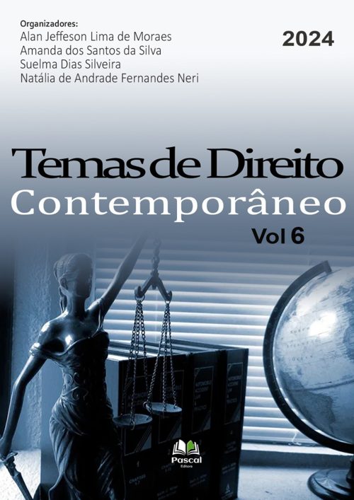 Capa do volume 6 da coleção Temas de Direito Contemporâneo