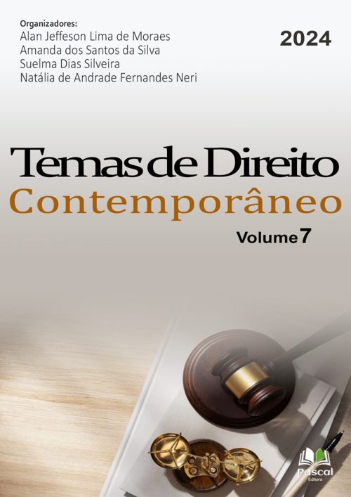Capa do volume 7 da coleção Temas de Direito Contemporâneo