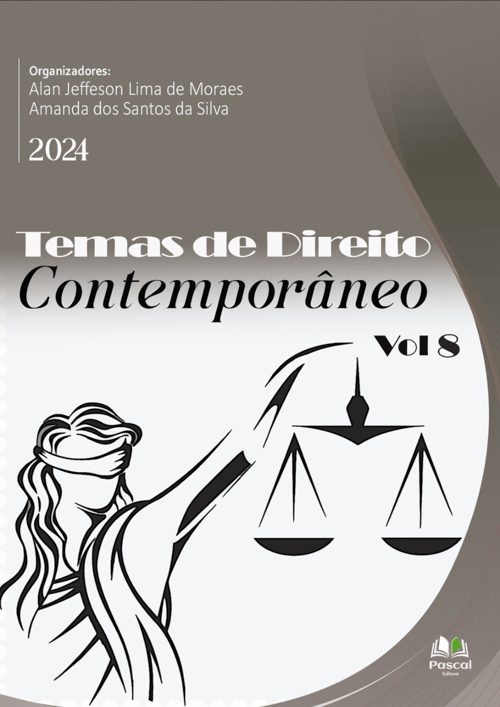 Capa do volume 8 da coleção Temas de Direito Contemporâneo