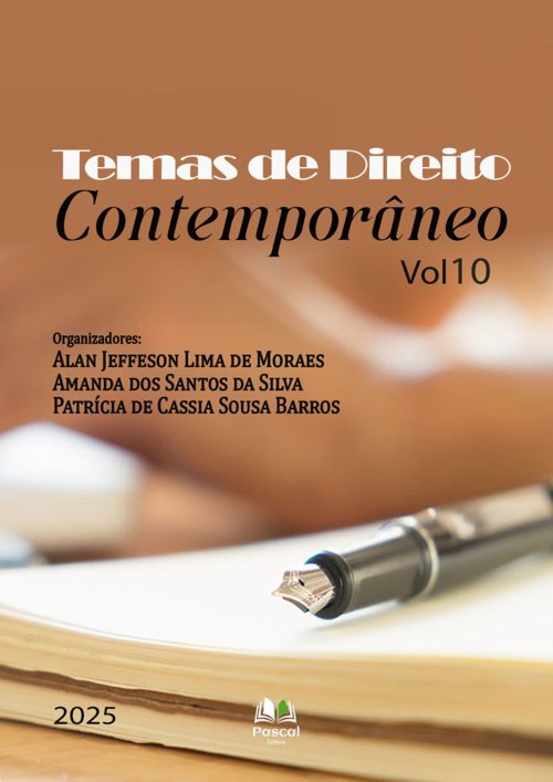 Capa do volume 10 da coleção Temas de Direito Contemporâneo